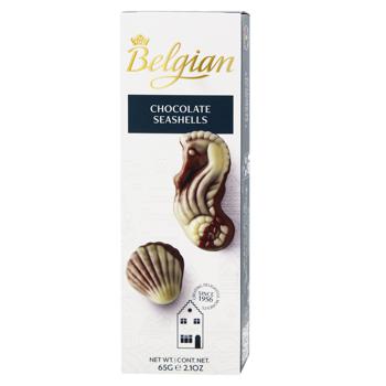 The Belgian Chocolate Seashells 65gm