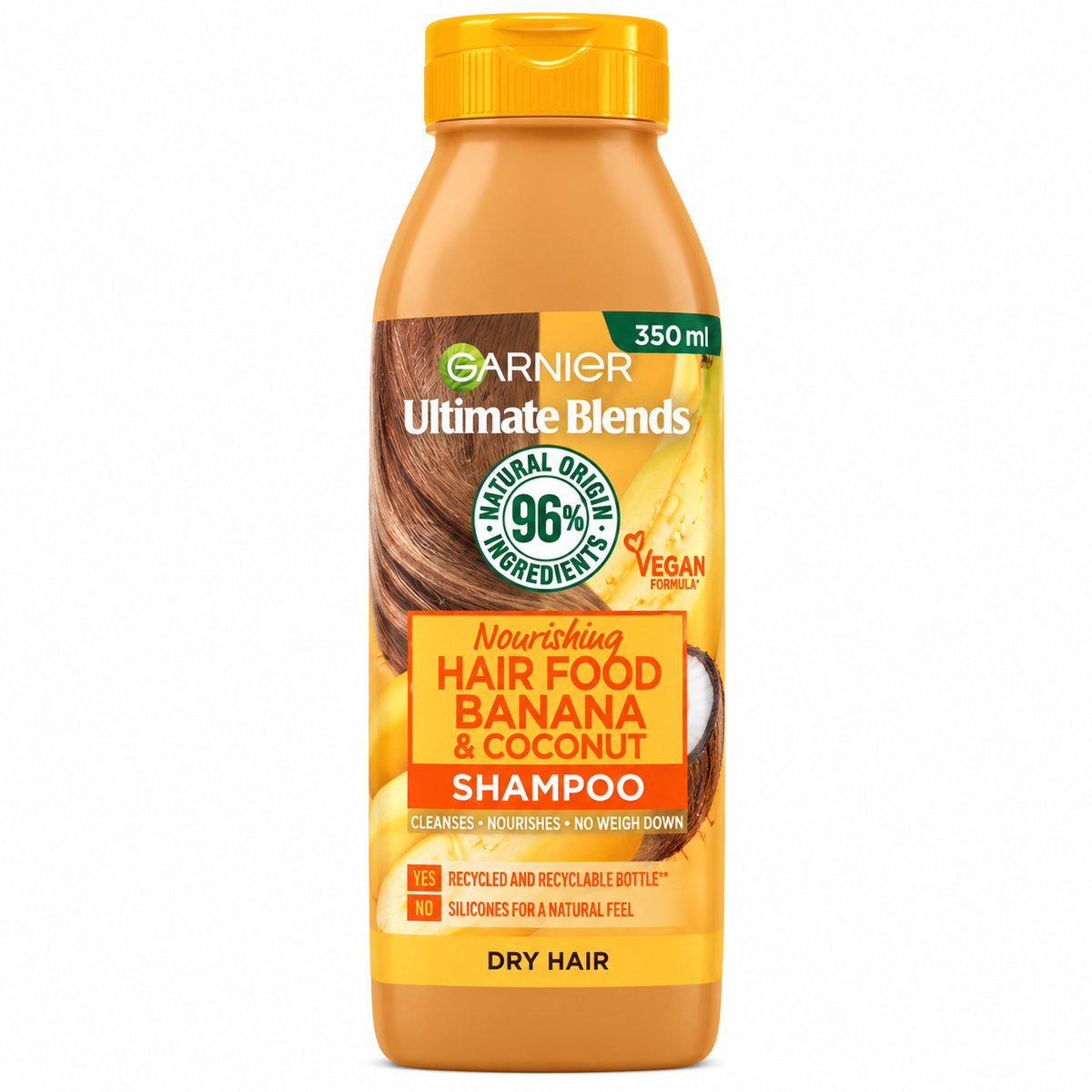 Garnier Hair Food Shampoo Banana & Coconut -350ml- · Default Title