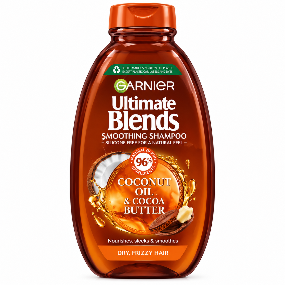 Garnier Ultimate Blends Smoothin Shampoo 400Ml · Default Title