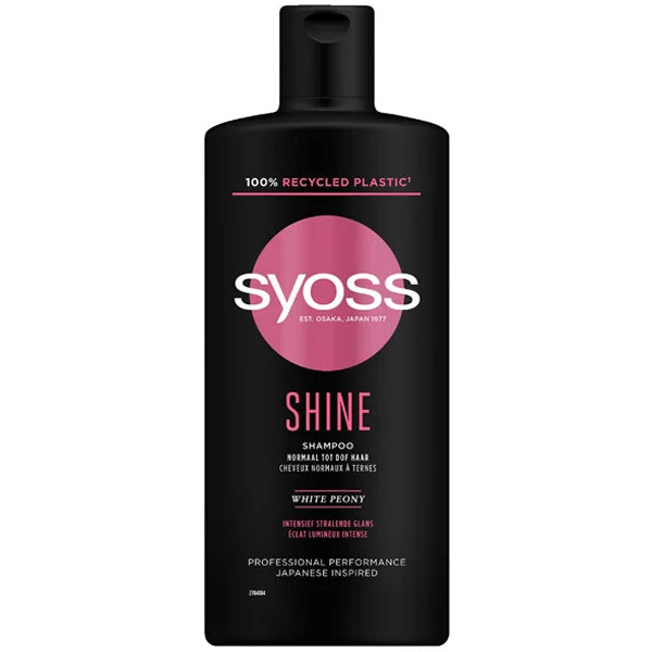 Syoss Shine Shampoo White Peony -440ml