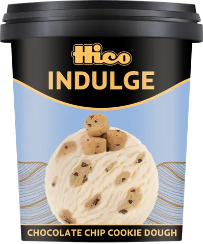 Hici Indulge Chocolate Chip Cookie Dough - 500ml
