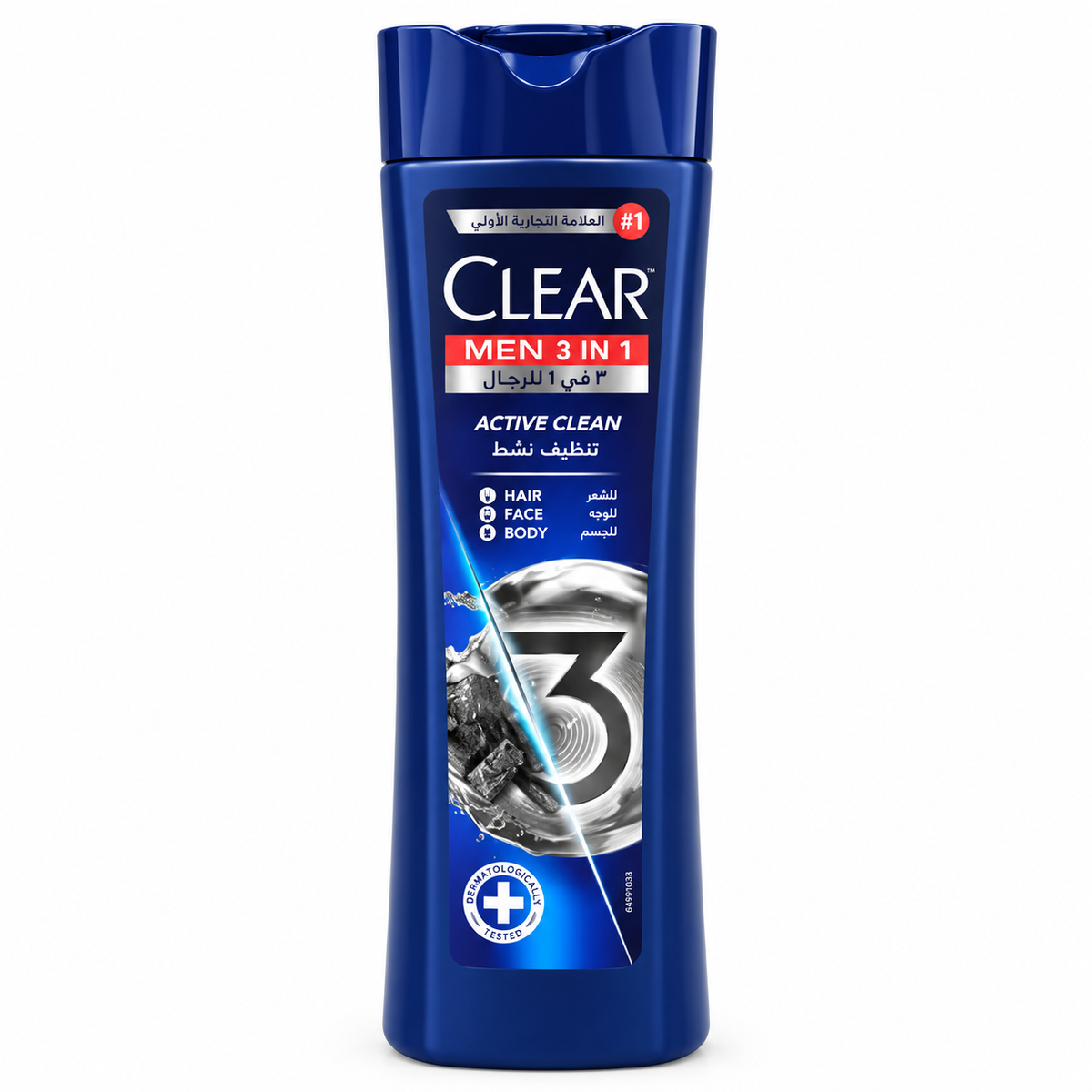 Clear Men Active Clean 3in1 Shampoo 400Ml · Default Title