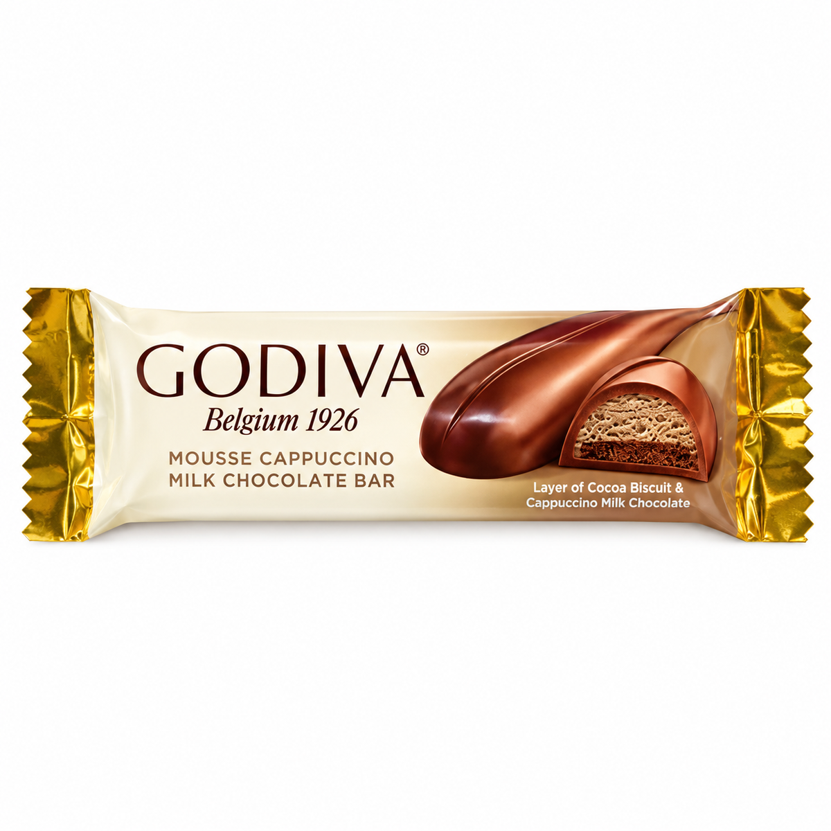 Godiva Cappuccino Milk Chocolate - 35g · Default Title