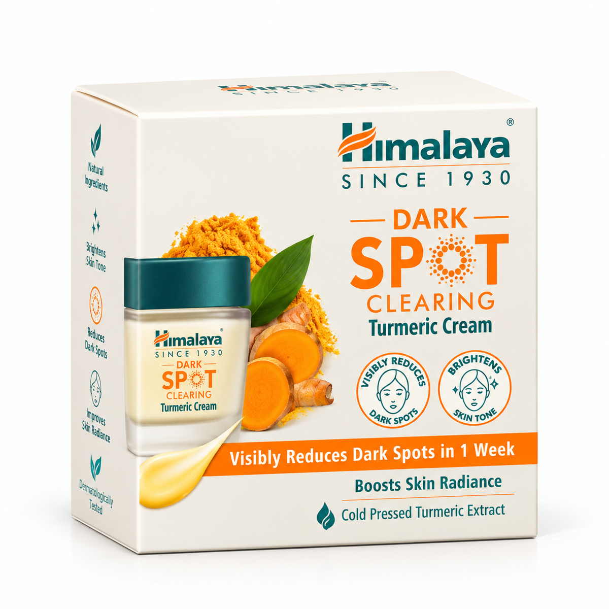 Himalaya Dark Spot Clearing Turmeric Cream - 50g · Default Title