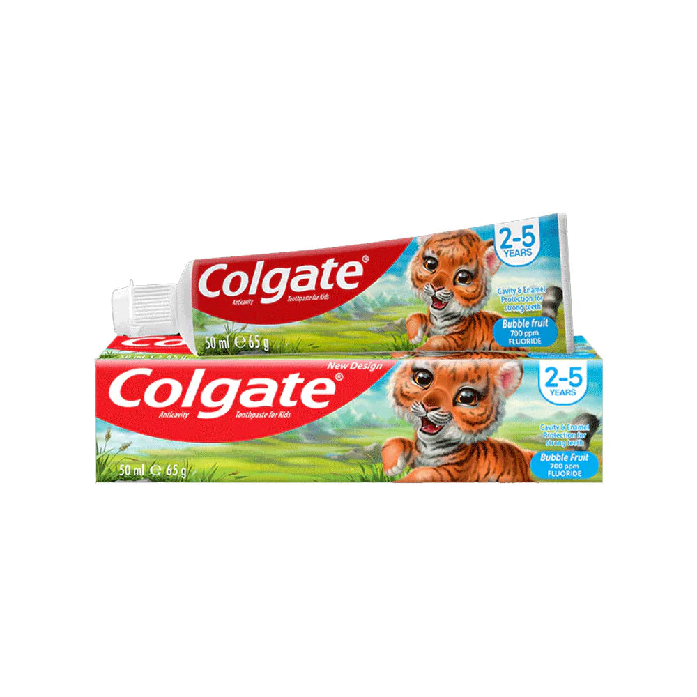 Colgate 2-5 Year Bubble Fruit Flavor