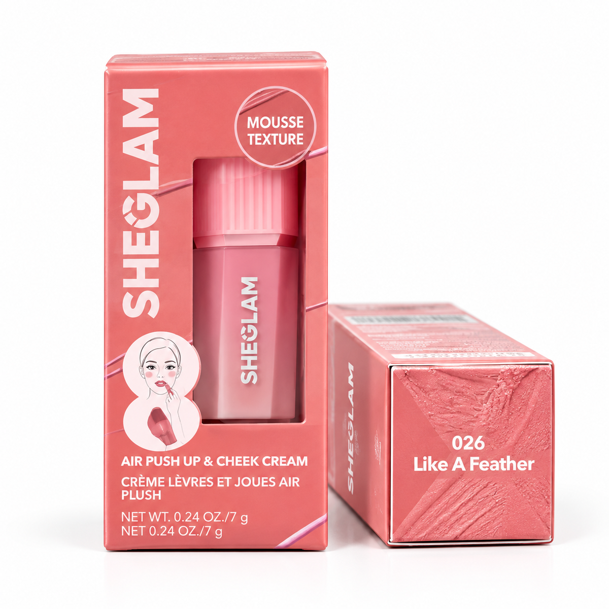 Sheglam Air Plush Lip & Cheek Cream Like A Feather 026 · Default Title