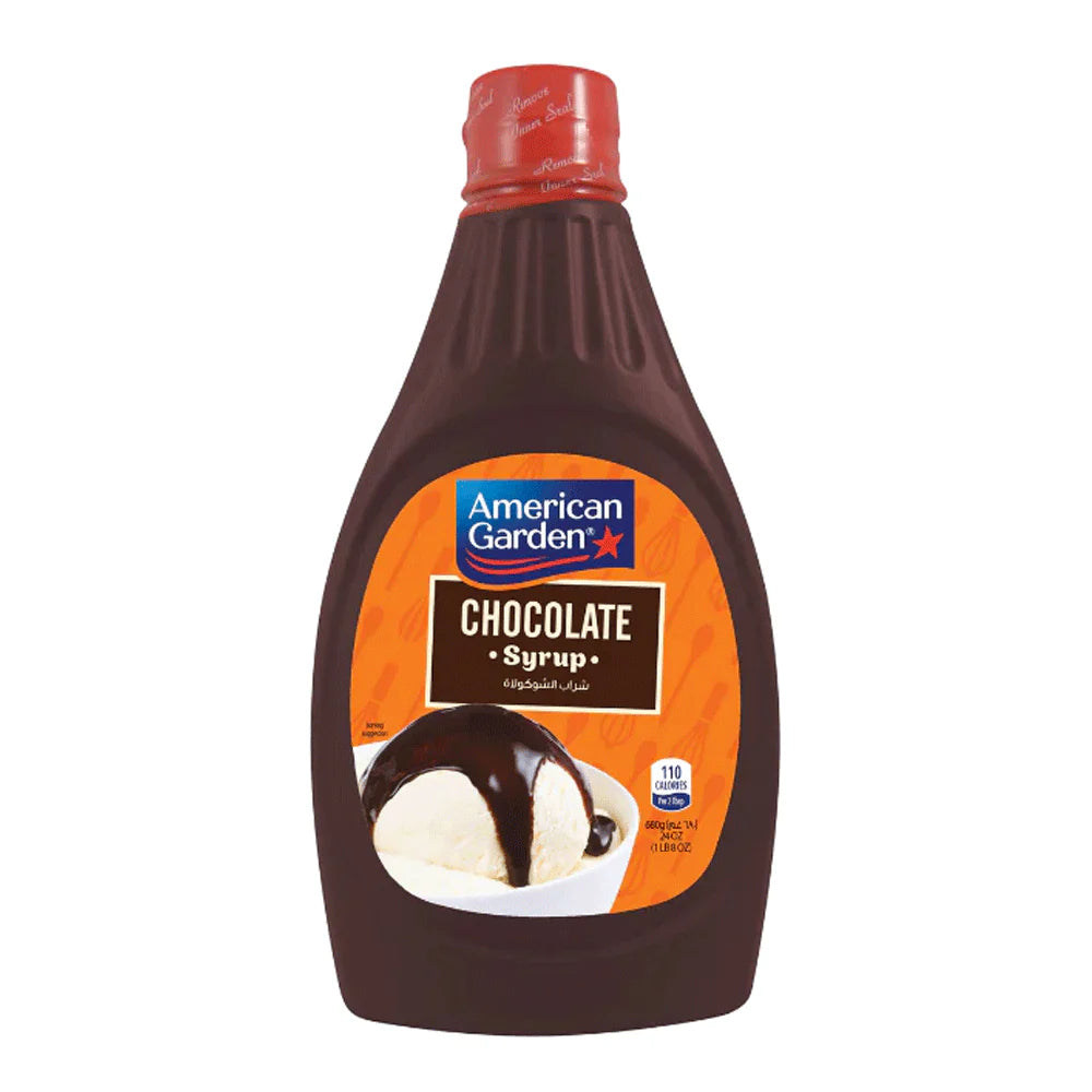 AMERICAN GARDEN CHOCOLATE FLAVORED SYRUP