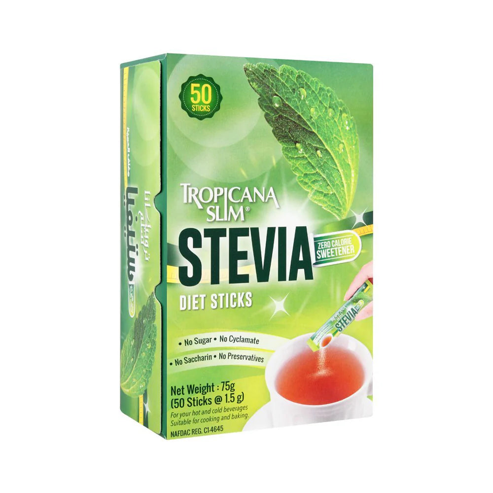 Stevia Tropicana Slim Diet Sticks 75gm 50s
