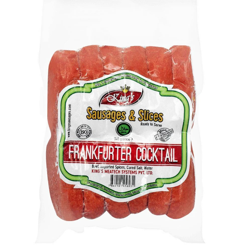 Kings Sausages&Slices Frankfurter Cocktail -320g