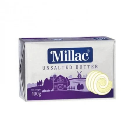 Millac Butter Un-Salted 200gm