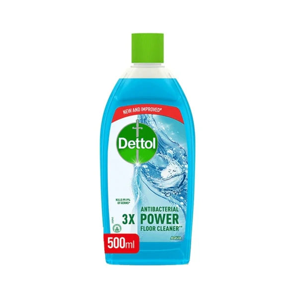 Dettol Antibacterial Powe Floor Cleaner (Aqua) - 500ml