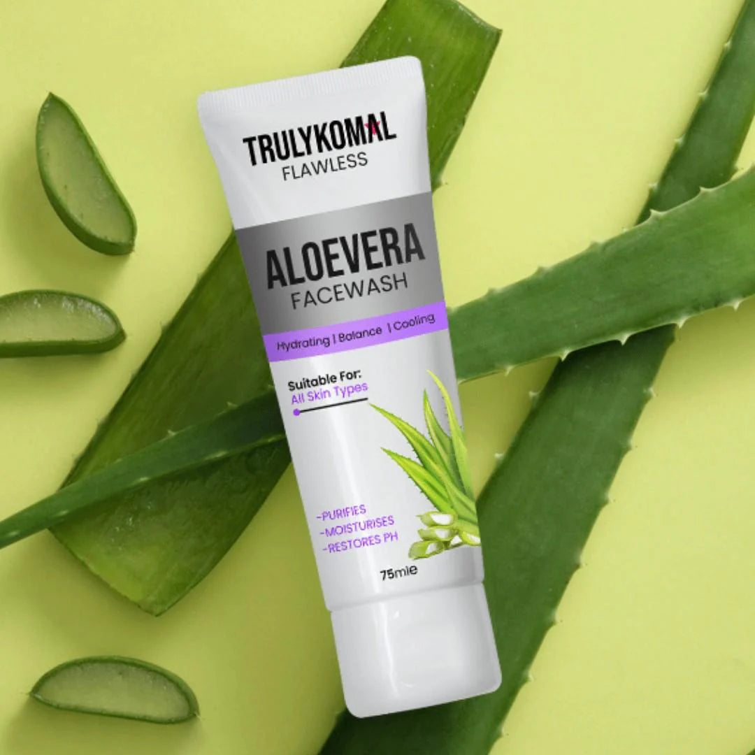 Truly Komal Alovera Face Wash 75Ml