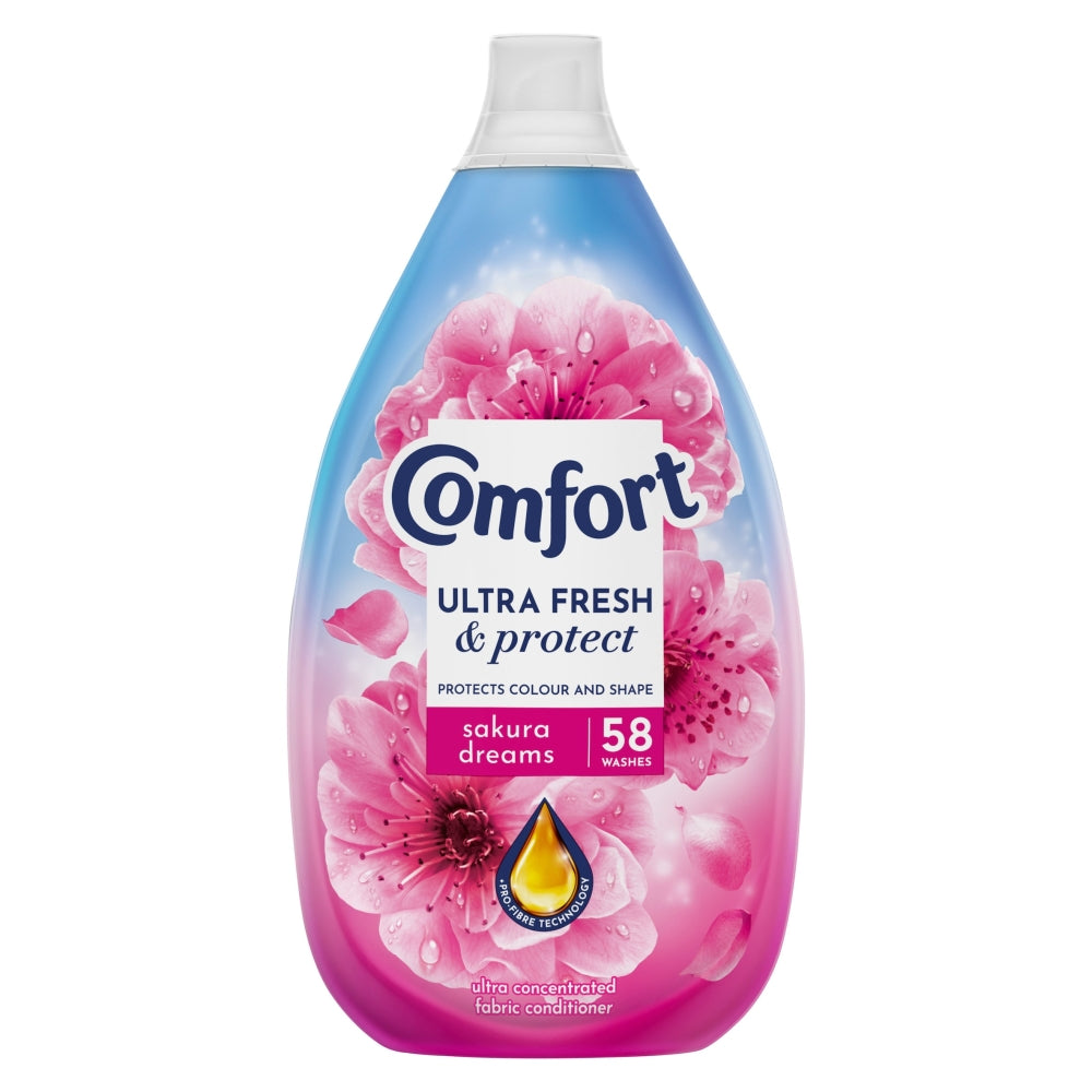 Comfort Ultra Fresh &Protect Sakura Dreams 58Wash 870ml