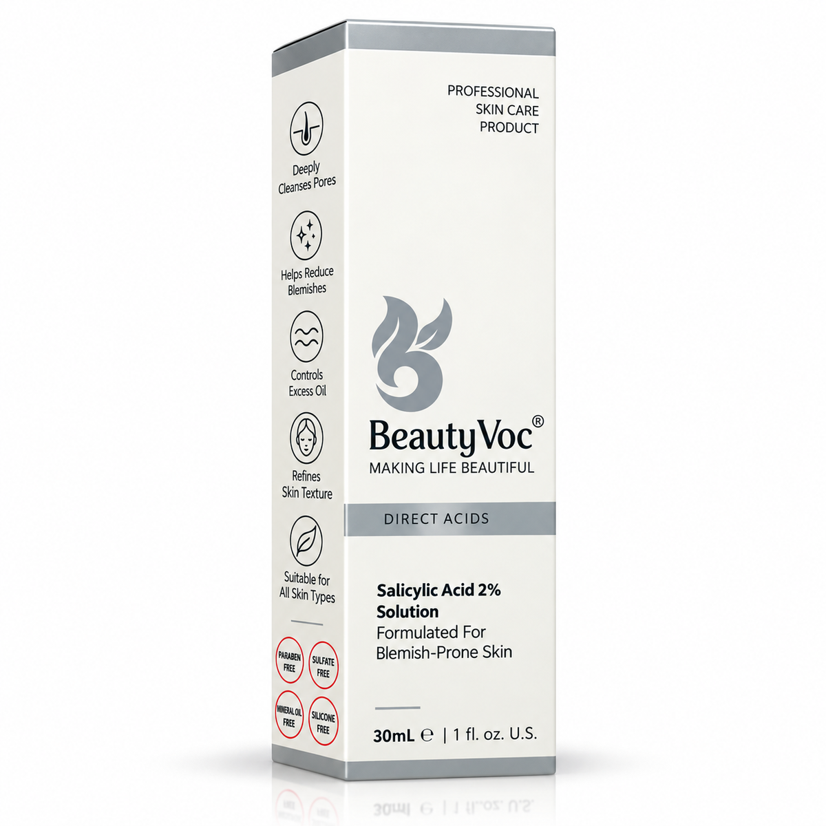 Beauty Voc Salicylic Acid 2% Solution 30ml