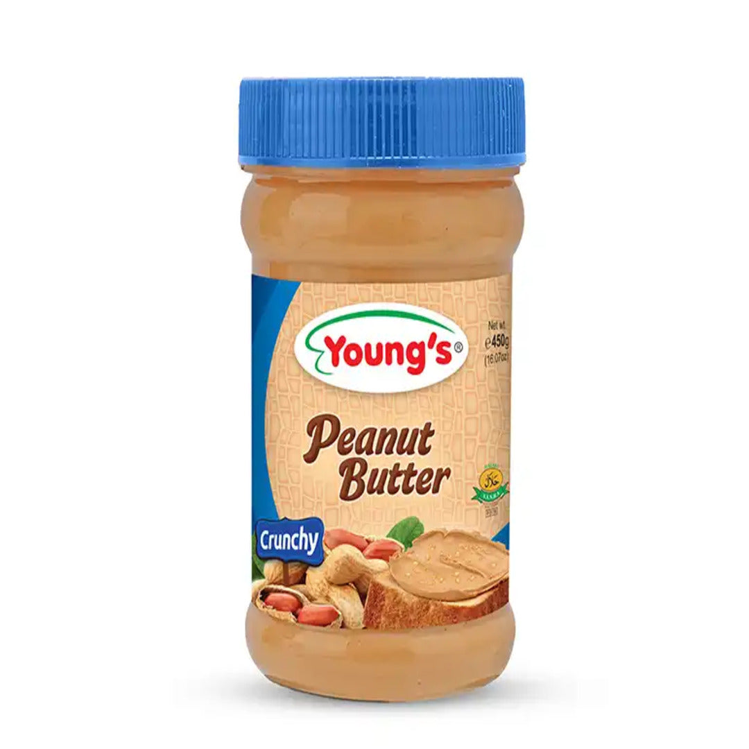 Young's Peanut Butter Crunchy -450g