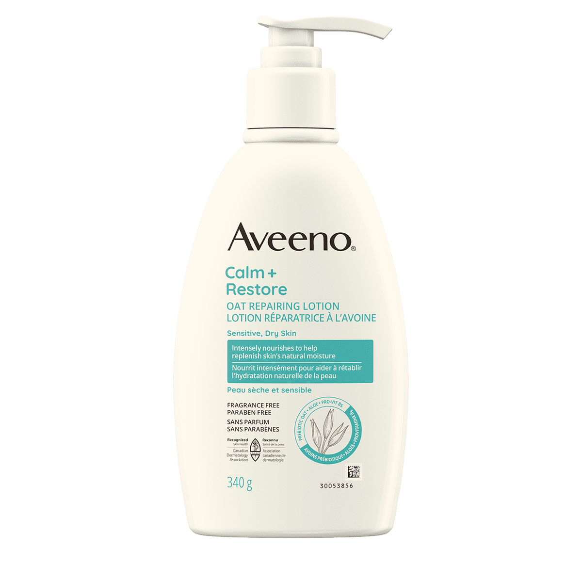 Aveeno Calm + Restore Oat Repairing Lotion 340gm