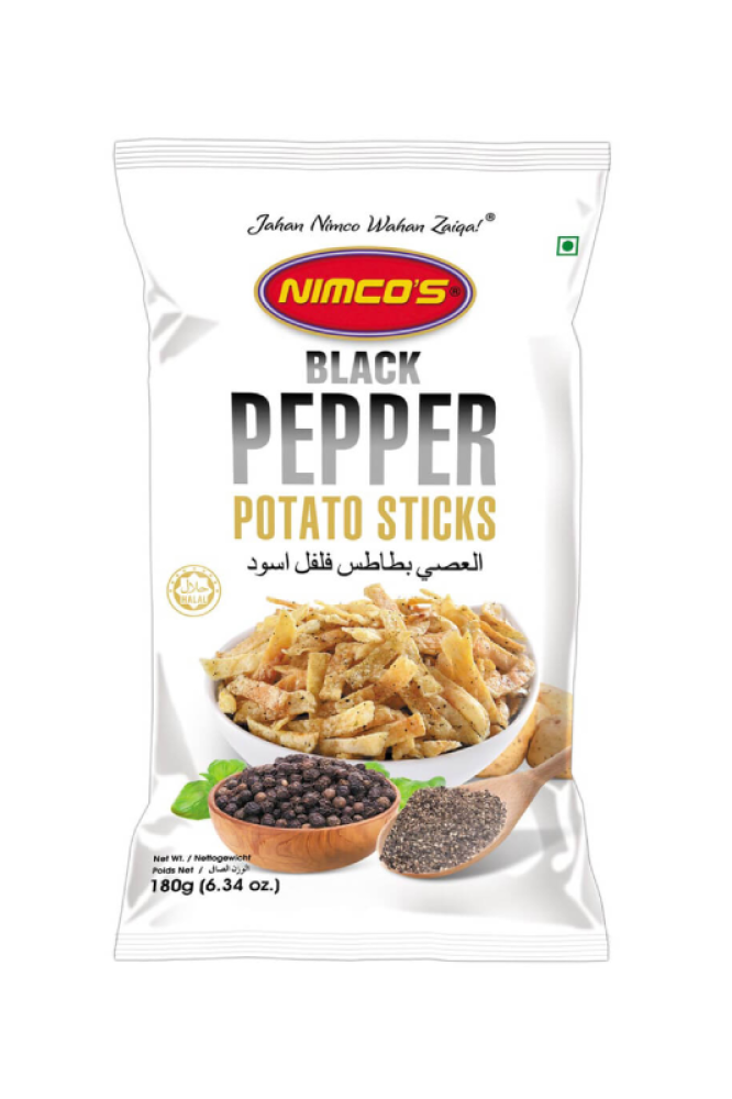 Nimcos Black Pepper Potato Sticks