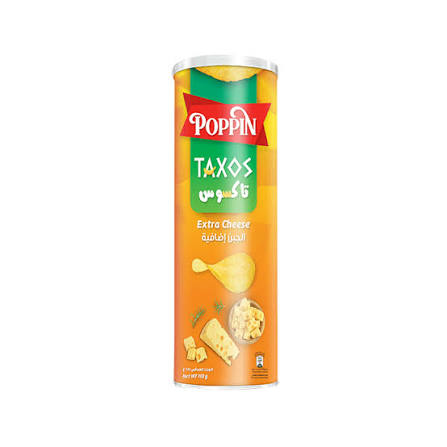 Poppin Taxos Extra Cheese 110gm
