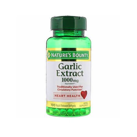 Natures Bounty Garlic Extract 1000mg