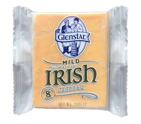 Irish Mild Mellow & Creamy Cheddar White - 200g