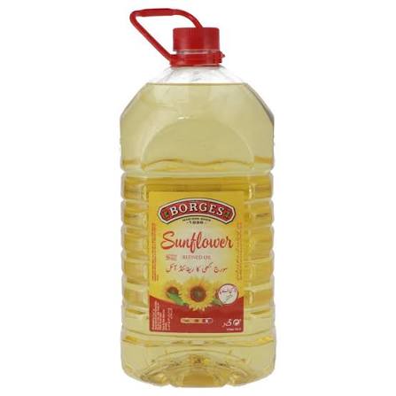Borges Sunflower Refined Oil - 5L