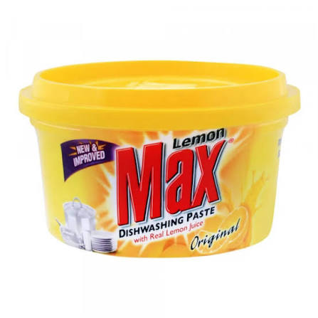 Lemon Max Dishwash Paste Yellow-400g