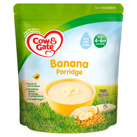 Cow&Gate Banana Porridge - 125g