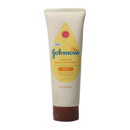 Johnson's Baby Creamy Oil Shea & Cocoa Butter -236ml