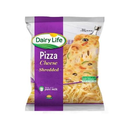 Dairy Life Pizza Cheese Shredded 400gm