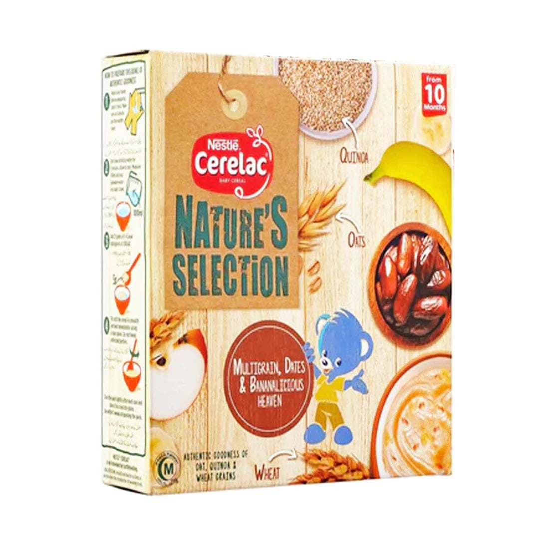 NESTLE CERELAC MULTIGRAIN,DATES & BANANA 175GM