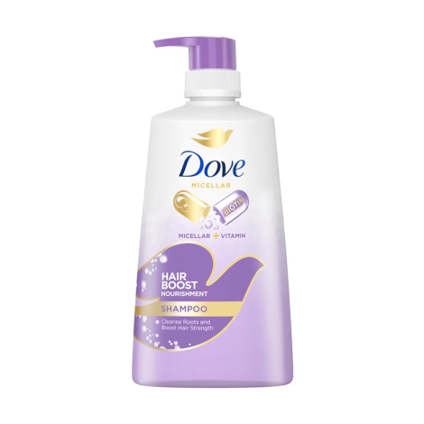 Dove Micellar Shampoo Hair Boost Nourishment 680Ml