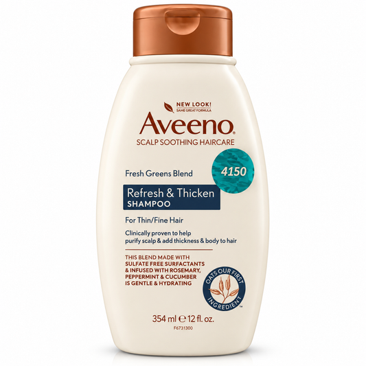 Aveeno Shampoo Refresh & Thicken -354ml- · Default Title