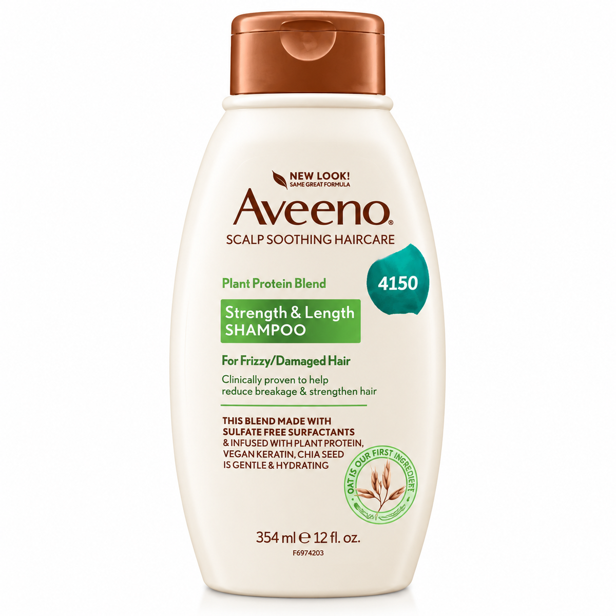 Aveeno Shampoo Strength & Length 354ml · Default Title