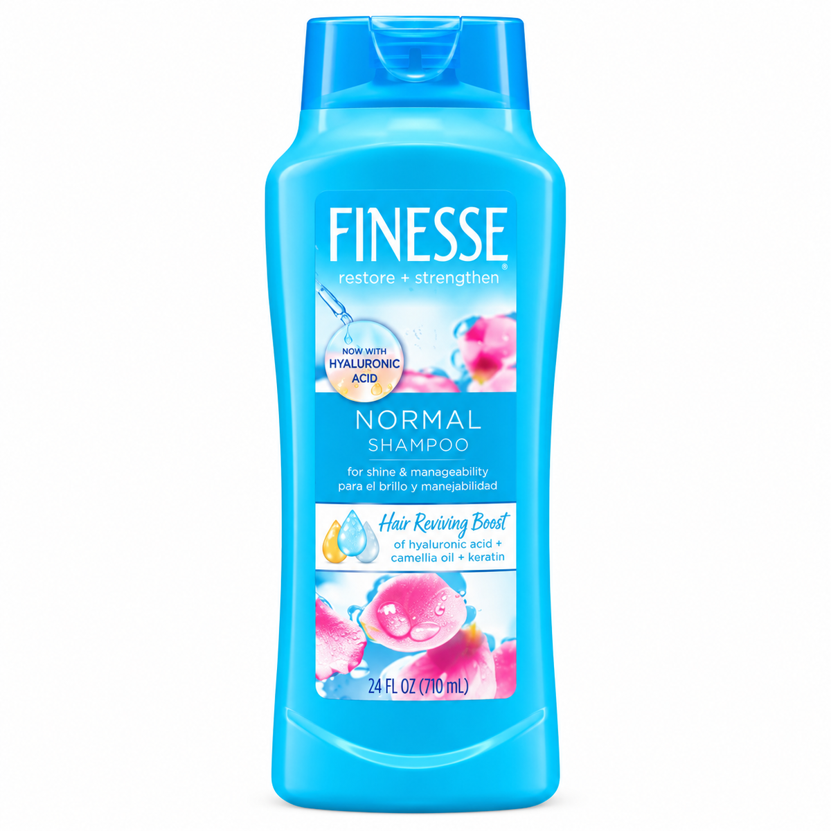 Finesse Normal Shampoo Restore+Strengthen -710ml- · Default Title