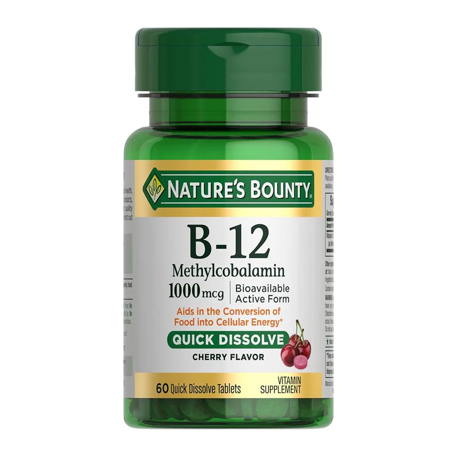 Natures Bounty B-12 Methylcobalamin 1000 mcg