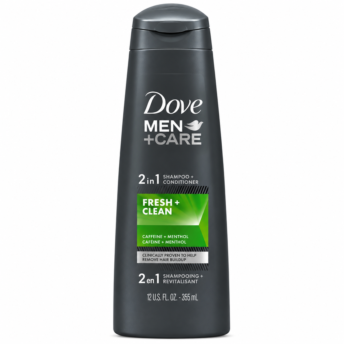 Dove Men Shampoo Fresh & Clean 2in1 -355ml- · Default Title