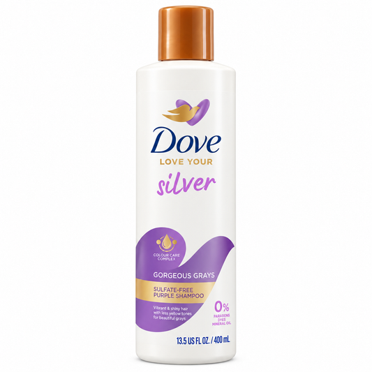 Dove Shampoo S/Free Silver -400ml · Default Title