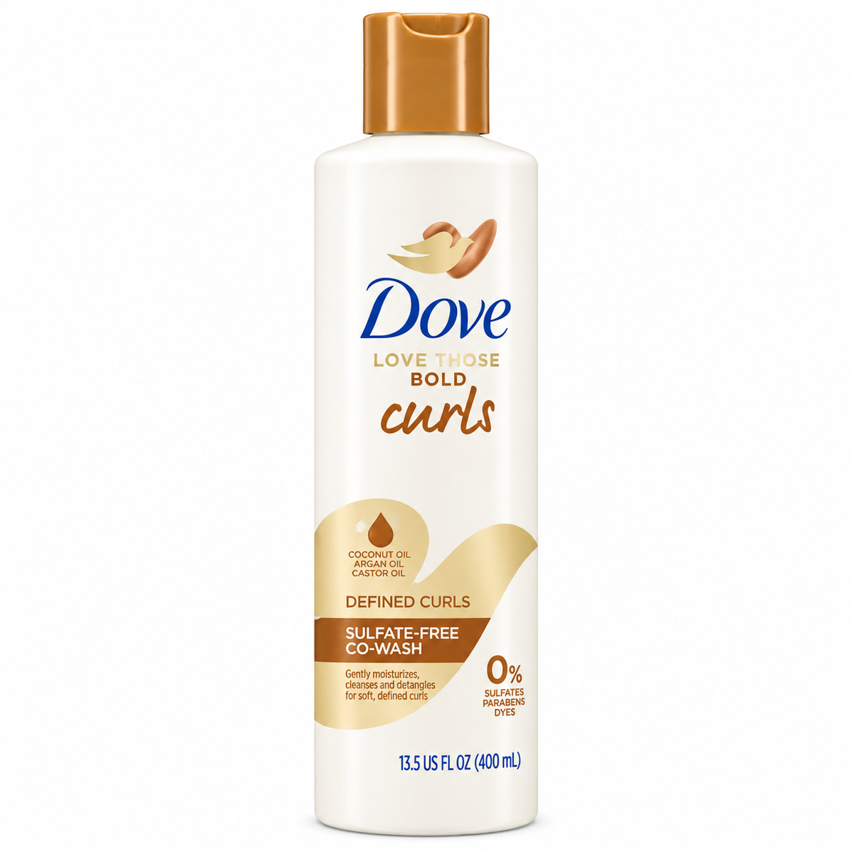 Dove Shampoo S/Free Bold Curls -400ml · Default Title