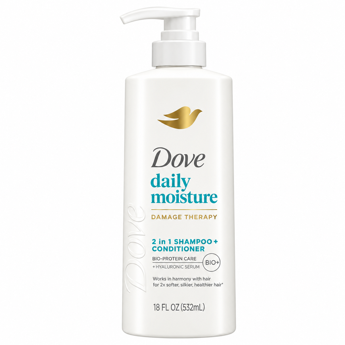 Dove Shampoo Daily Moisture 2in1 -532ml · Default Title