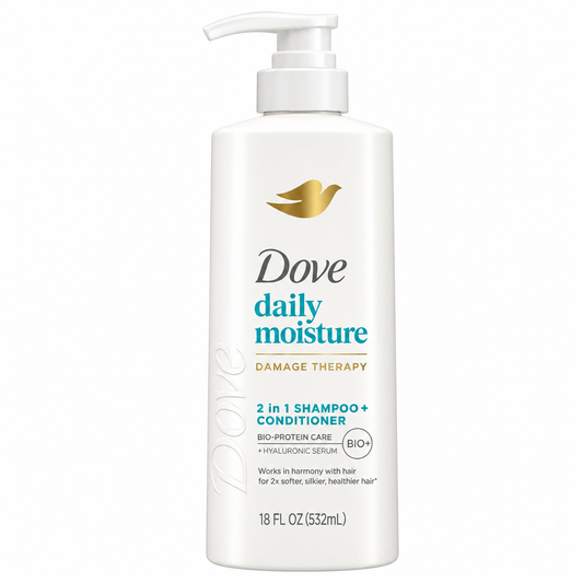 Dove Shampoo Daily Moisture 2in1 -532ml · Default Title