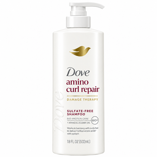 Dove Shampoo Amino Curl Repair -532ml · Default Title