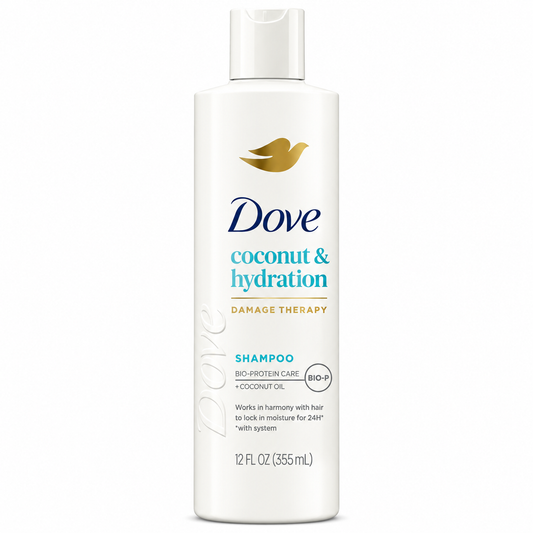 Dove Shampoo Coconut & Hydration -355ml- · Default Title
