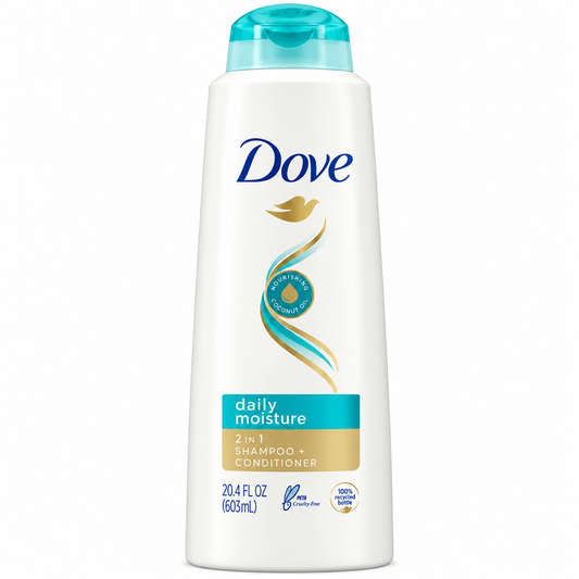 Dove Shampoo+Conditioner Daily Moisture -603ml- · Default Title