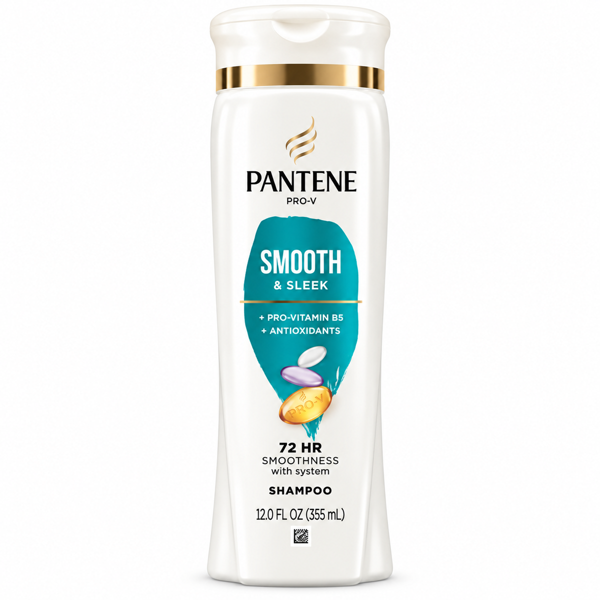 Pantene Shampoo Smooth&Sleek -355ml · Default Title