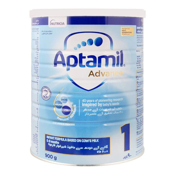 Aptamil Advance Milk Powder (Stage 1) - 900g