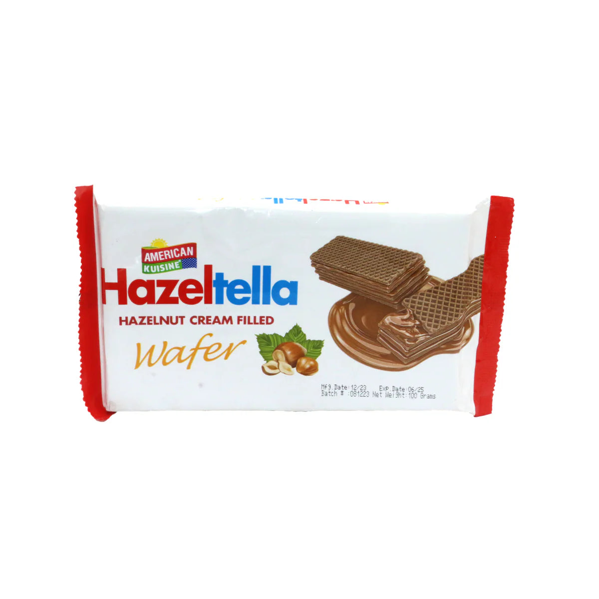 American Kuisine Cocotella Wafer Hazelnut -100g-