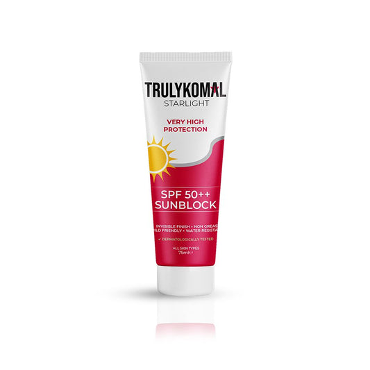 Truly Komal High Protection Sunblock Spf 50+ 75Ml