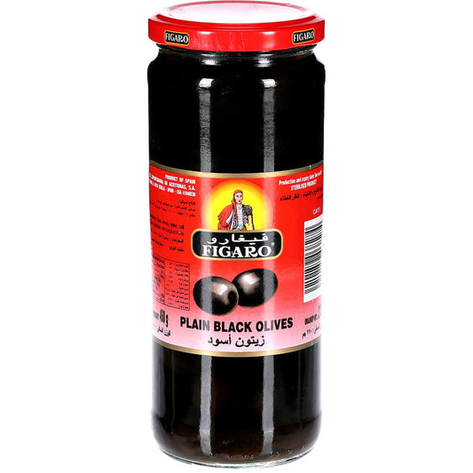 Figaro Black Olives Plain - 270g