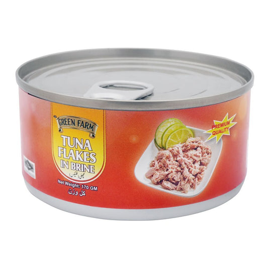 GREEN FARM TUNA FLAKES IN BRINE 170G