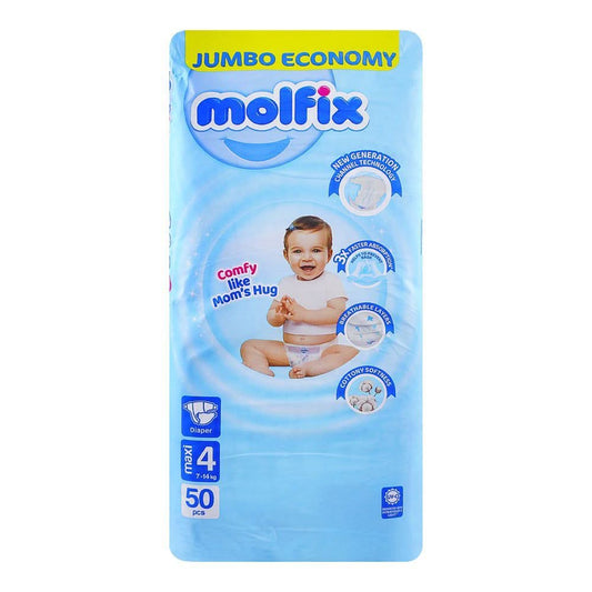 Molfix Diapers 4 - 50pcs